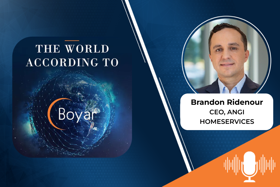 Brandon Ridenour, CEO of ANGI discusses how ANGI is disrupting the home services industry.