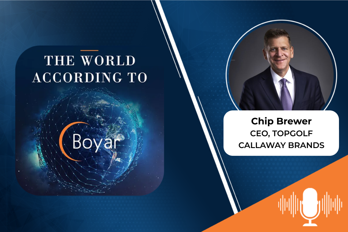 Chip Brewer, CEO of Topgolf Callaway Brands discusses how he turned around Callaway's traditional business and more...