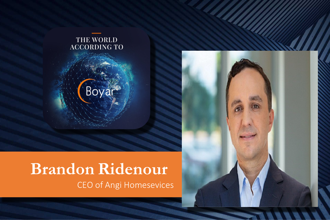 Brandon Ridenour, CEO of ANGI discusses how ANGI is disrupting the home services industry.