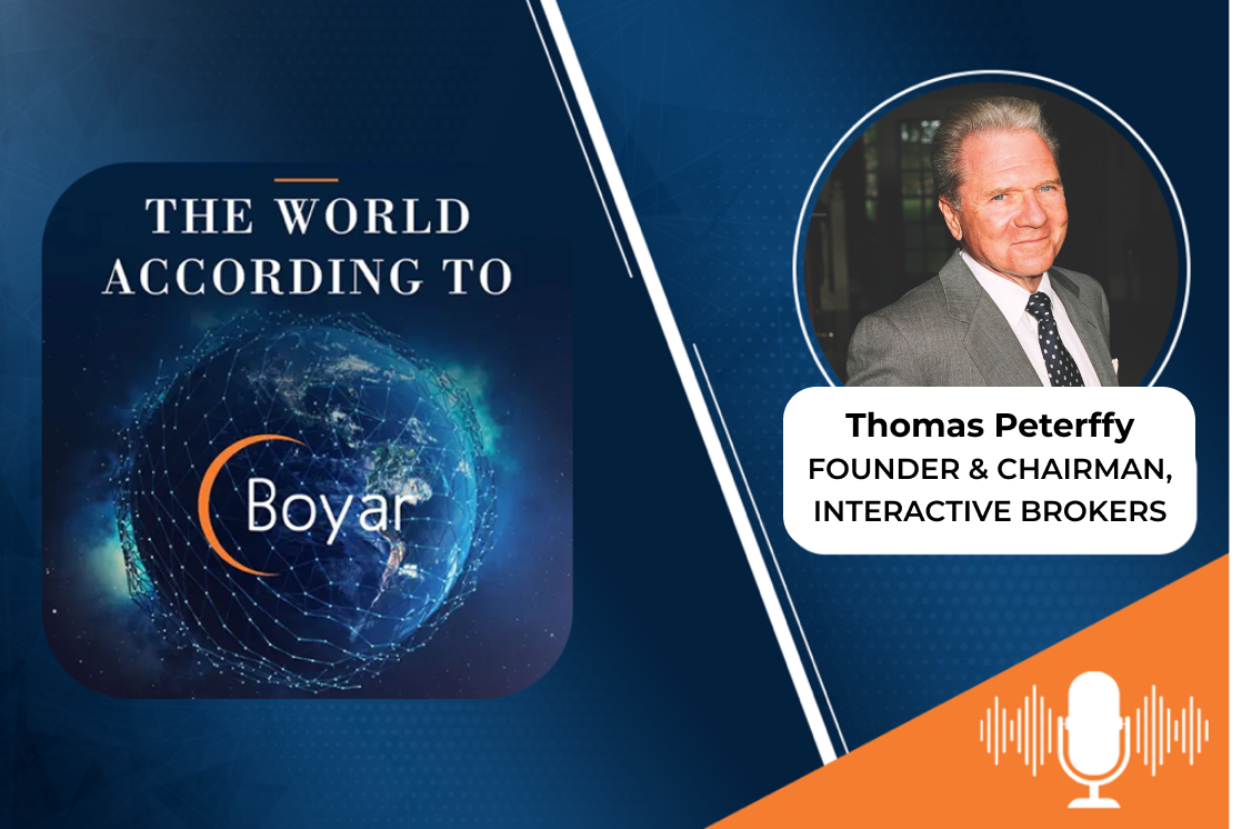 Thomas Peterffy's insights on Interactive Brokers' market position, growth potential, and his journey from humble beginnings to tremendous financial success.