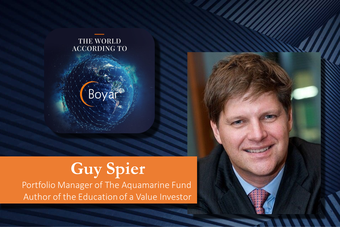 Guy Spier, Portfolio Manager of the Aquamarine Fund and Author of the Education of a Value Investor