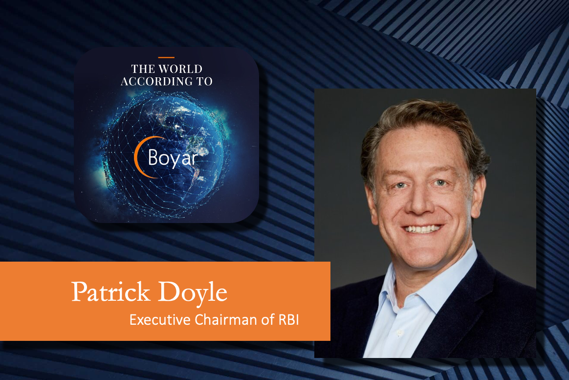 Patrick Doyle, Executive Chairman of RBI on: increasing Domino’s share price by 23x; his vision for Tim Hortons and Burger King; and his thoughts on 3G Capital.
