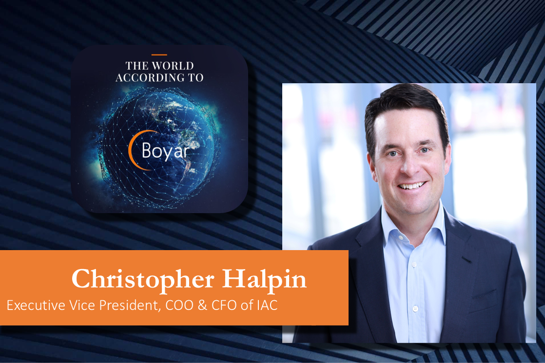 Chris Halpin, EVP, COO & CFO of IAC
