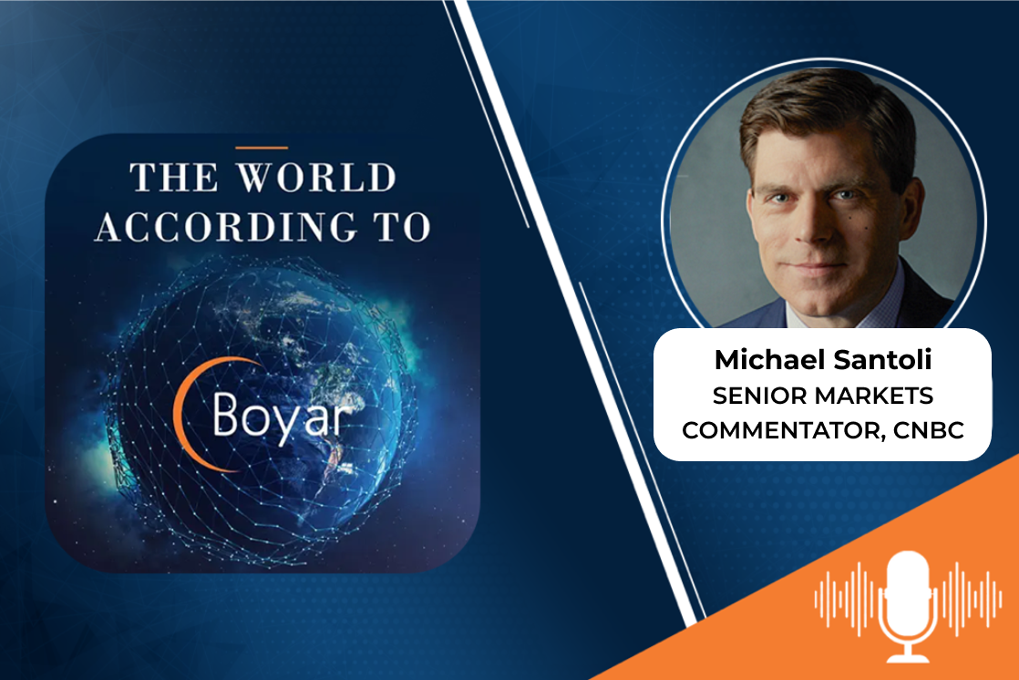 Michael Santoli, Senior Markets commentator at CNBC on how he has used his experience covering 9/11 and has applied that to Covid-19. He also discusses the importance of Twitter in journalism.